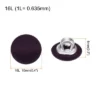 Unique Bargains Round Fabric Cloth Covered Sewing Buttons For Suits Dress 10 Pcs
