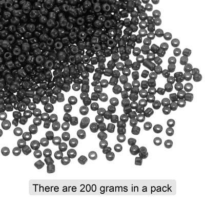 Unique Bargains Loose DIY Earring Necklace Making Glass Round Beads 12000 Pcs - Image 2