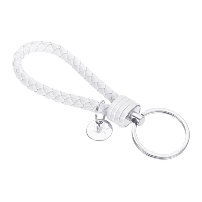 Unique Bargains Braided PU Leather Keychain With Stainless Steel Key Ring - Image 20