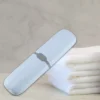 Unique Bargains Toothbrush Travel Case Traveling Plastic Portable Toothbrush Holders Cases 7.87"x2.17" 1 Pcs
