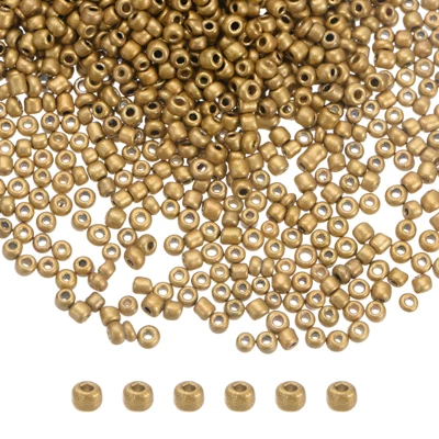 Unique Bargains Loose DIY Earring Necklace Making Glass Round Beads 12000 Pcs - Image 13