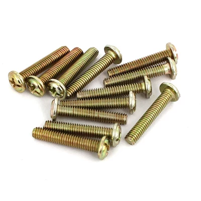 Unique Bargains Cabinet Drawer Single Hole Wooden Pull Knobs Handles White 1.1" X 0.9" 12 Pcs