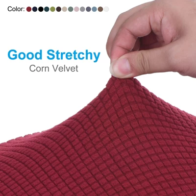 Unique Bargains Non-Slip Washable 11"-16'' Elastic Round Bar Stool Seat Cushions For Chair Stool 2 Pcs - Image 4