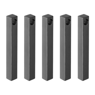 Unique Bargains DIY Jewelry Making Column Rectangle Pendants With Hole 1.6" 5 Pcs - Image 7