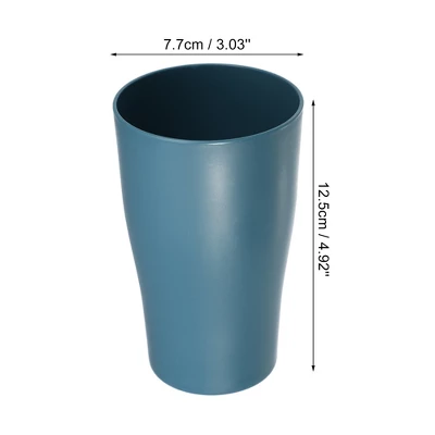 Unique Bargains Bathroom Toothbrush Tumblers Kit PP Cups For Bathroom 4.92''x3.03'' 2pcs - Image 3