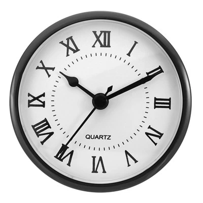Unique Bargains Quartz Miniature Silent Elegant Clock Insert For Bedroom, Living Room - Image 5