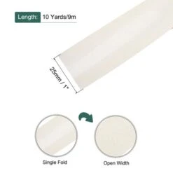 Unique Bargains Polyester Washable Sewing Binding Bulk Single Fold Bias Tape