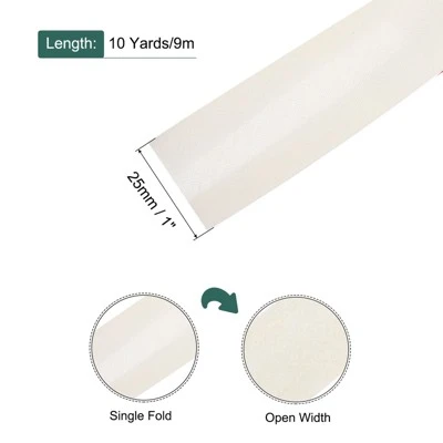 Unique Bargains Polyester Washable Sewing Binding Bulk Single Fold Bias Tape