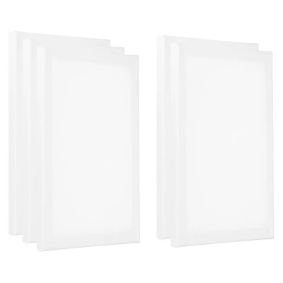 Unique Bargains Painting Blank Art Board 5 Pcs White - Image 8