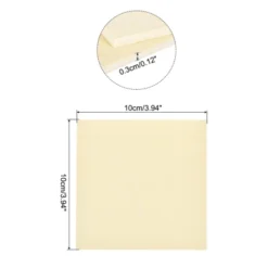 Unique Bargains Unfinished Smooth Surface Grain Laser Cutting Basswood Sheet 10 Pcs