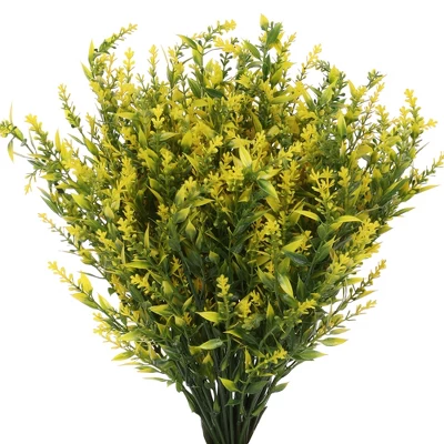 Unique Bargains Decor Lavender Artificial Flowers 12.6" 8 Pcs - Image 10