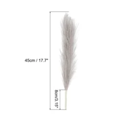 Unique Bargains Fake Artificial Fluffy Pampas Grass For Wedding Decoration