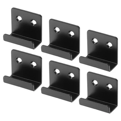 Unique Bargains Stainless Steel Mirrors Picture Display Wall Mounting Support Brackets 1.38" X 1.57" 6 Pcs - Image 6