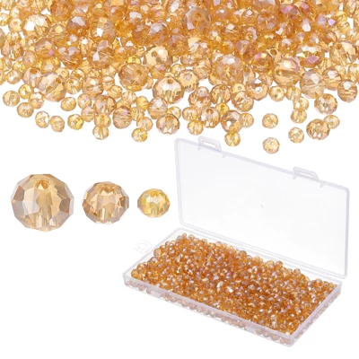 Unique Bargains Jewelry Making Craft Embellishments DIY Rondelle Beads - Image 8