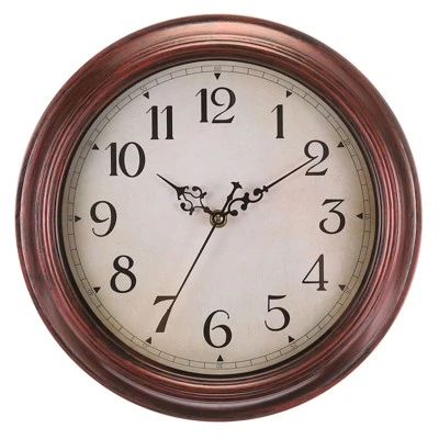 Unique Bargains Decorative Silent Non-Ticking Retro Country Wall Clock 12 Inch - Image 6