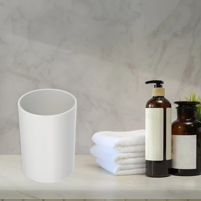 Unique Bargains Bathroom Toothbrush Tumblers PP Cup For Bathroom Kitchen 4.72''x2.91'' - Image 5