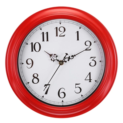 Unique Bargains Decorative Silent Non-Ticking Retro Country Wall Clock 12 Inch - Image 9
