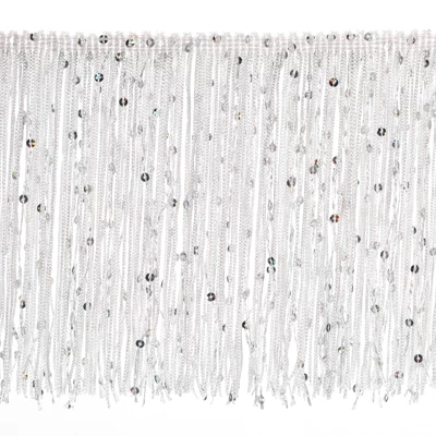 Unique Bargains DIY Sewing Craft Costume Decoration Sparkling Sequin Fringe Trim - Image 6