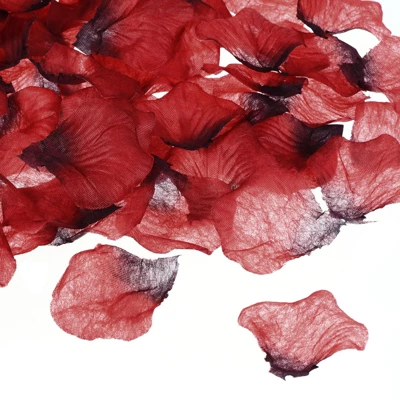 Unique Bargains Romantic Night Wedding Party Event Decoration Silk Artificial Rose Petals 1200 Pcs - Image 5