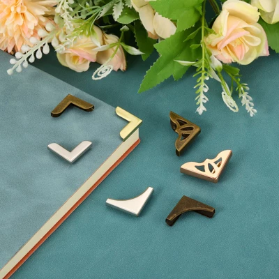 Unique Bargains Anti-corrosion Scrapbook Photo Album Mounting Metal Book Corners 0.79" 150 Pcs - Image 4