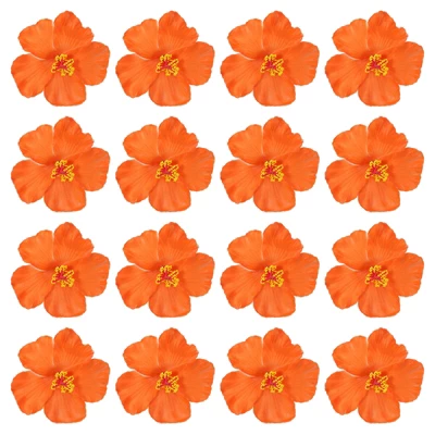 Unique Bargains Hawaiian Artificial DIY Foam Flowers 16 Pcs - Image 5