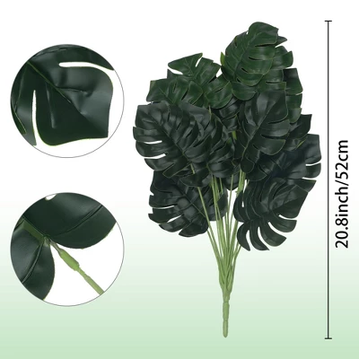 Unique Bargains Home Artificial Greenery Plastic Plants - Image 5