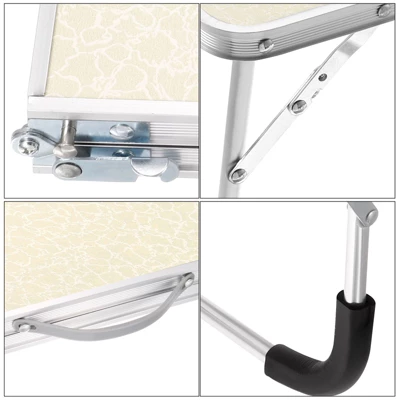 Unique Bargains Bed Sofa 24 X 16.1 X 10.6-inch Portable Foldable Laptop Table Working Desks With 1Pc Tote Bag - Image 3