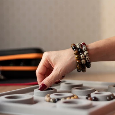 Unique Bargains Natural Maple Wood Round Loose Beads For Jewelry Making 400 Pcs - Image 5