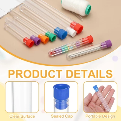Unique Bargains Plastic Portable Craft Knitting Sewing Needle Storage Holders 16 Pcs - Image 2