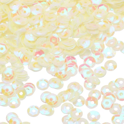Unique Bargains Smooth Glitter Loose Crafts Sewing Cup Sequins 3000 Pcs - Image 3
