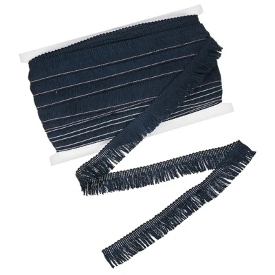 Unique Bargains Polyester Boho Durable Multipurpose Tassel Fringe Trim 27 Yards 1 Inch 1 Pc - Image 19