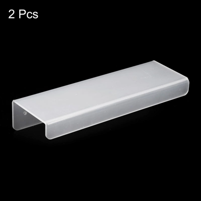 Unique Bargains Acrylic Clear Floating Wall Mounted Shelf For Bathroom Kitchen - Image 2