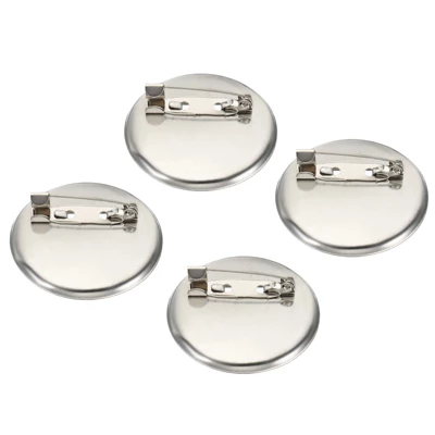 Unique Bargains Metal DIY Blankets Crafts Brooch Making Home Sewing Blank Trays Safety Pins 50 Pcs - Image 8