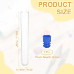 Unique Bargains Plastic Portable Craft Knitting Sewing Needle Storage Holders 8 Pcs