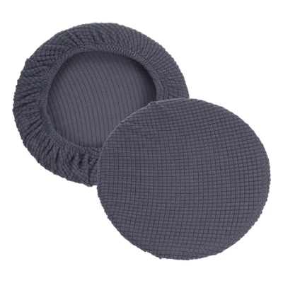 Unique Bargains Non-Slip Washable 11"-16'' Elastic Round Bar Stool Seat Cushions For Chair Stool 2 Pcs - Image 7