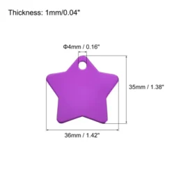 Unique Bargains Heart Aluminum Stamping Blank Tag For Necklace Bracelet Making 15 Pcs