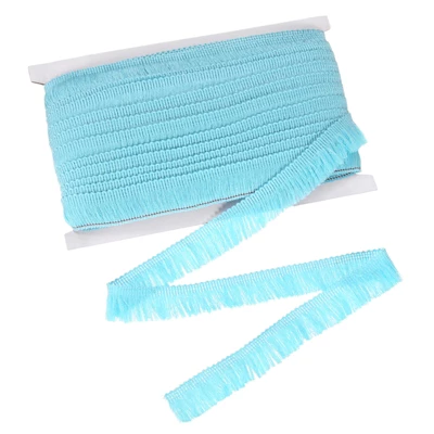 Unique Bargains Polyester Boho Durable Multipurpose Tassel Fringe Trim 27 Yards 1 Inch 1 Pc - Image 16