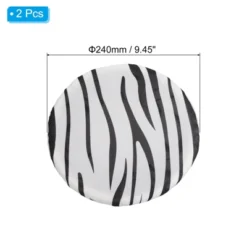 Unique Bargains Washable Elastic Bar Stool Cover For Dia 12"-18" Chair