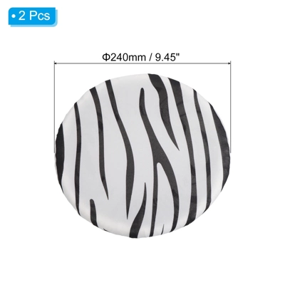 Unique Bargains Washable Elastic Bar Stool Cover For Dia 12"-18" Chair