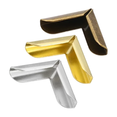 Unique Bargains Anti-corrosion Scrapbook Photo Album Mounting Metal Book Corners 0.79" 150 Pcs - Image 3