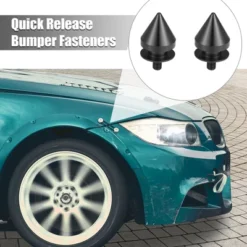 Unique Bargains Umbrella Type Universal Bumper Quick Release Front Rear Bumper Fasteners 4 Set