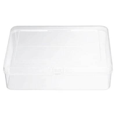 Unique Bargains Plastic Portable Beads Craft Hardware Jewelry Storage Boxes Clear 24 Pcs - Image 11