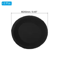 Unique Bargains Round Bar Stool Elastic Waterproof Chair Seat Cover