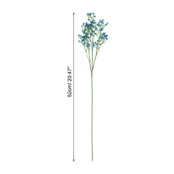 Unique Bargains Realistic Low Maintenance Durable Flexible Artificial Flowers With Stem