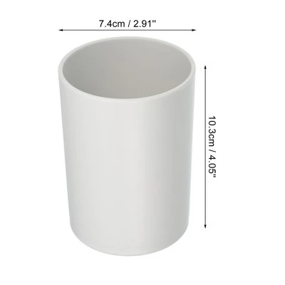 Unique Bargains Bathroom Toothbrush Tumblers PP Cup For Bathroom Kitchen 4.72''x2.91'' - Image 3
