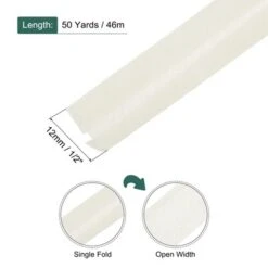 Unique Bargains Polyester Washable Sewing Binding Single Fold Bias Tape