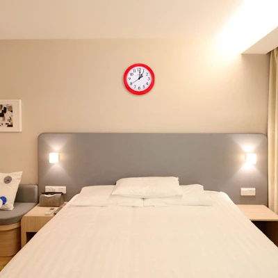 Unique Bargains Battery Operated Decorative Silent Non-Ticking Quartz Wall Clock 9" - Image 4