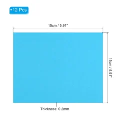 Unique Bargains Sun Print Solar Drawing DIY Project Cyanotype Paper A5 12 Pcs