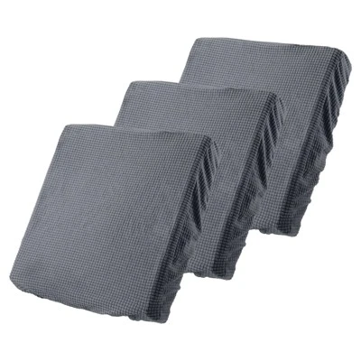 Unique Bargains Polyester Elastic Bottom Non-Slip Sofa Couch Cushion Covers 3 Pcs 20"x20" - Image 8