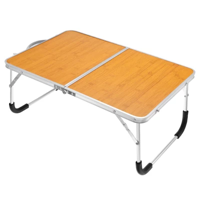 Unique Bargains Bed Sofa Foldable Laptop Table Portable Picnic Bed Tray Reading Working Desks 24 X 16.1 X 10.6-inch 1Pc - Image 7
